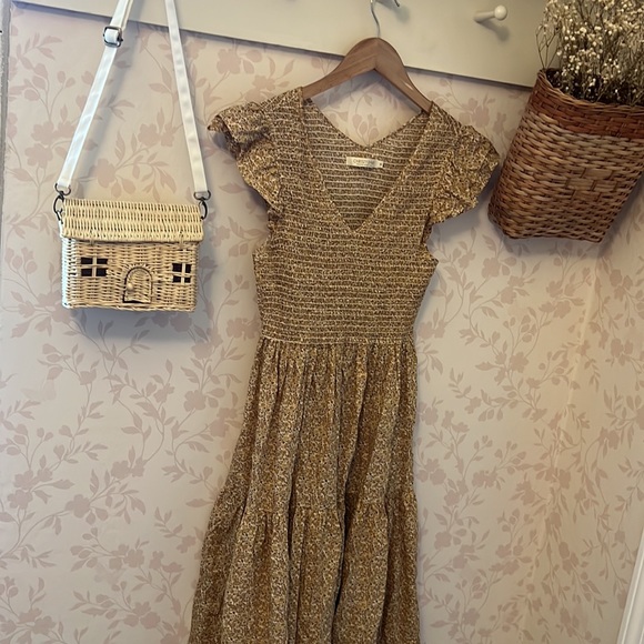 The Bodie Dress | Daffodil Blooming Meadow - Picture 3 of 4